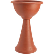 FIORIERA ALTA PETRA D.41XH70CM COLOR TERRACOTTA