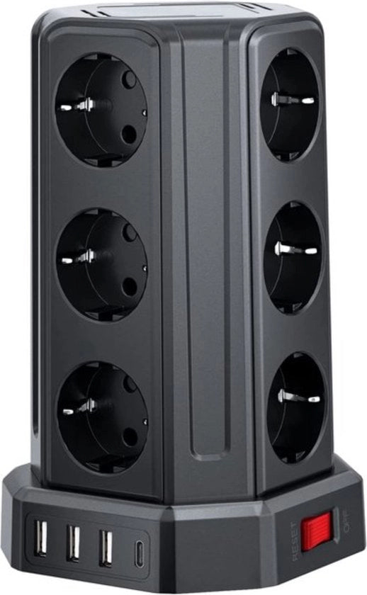 Scatola di Alimentazione 5m - Con 12 Prese e 5 Port USB - Protezione Antisurt

Modello: 123456
Codice Prodotto: ABC123
Caratteristiche Tecniche: 
- Lunghezza cavo: 5m
- Numero di prese: 12
- Numero di porte USB: 5
- Protezione antisurt: Sì
