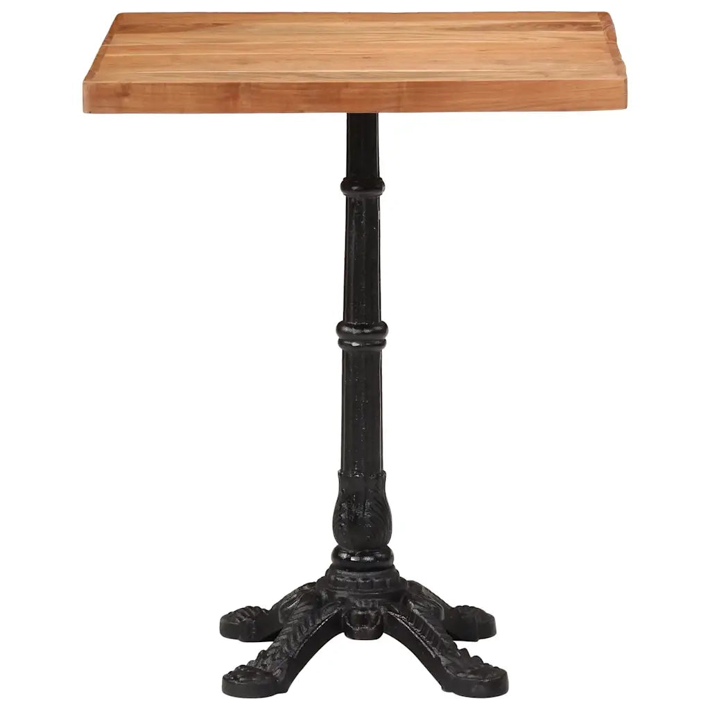 Tavolo da Bistrot 60x60x76 cm in Legno Massello di Acacia 321085
