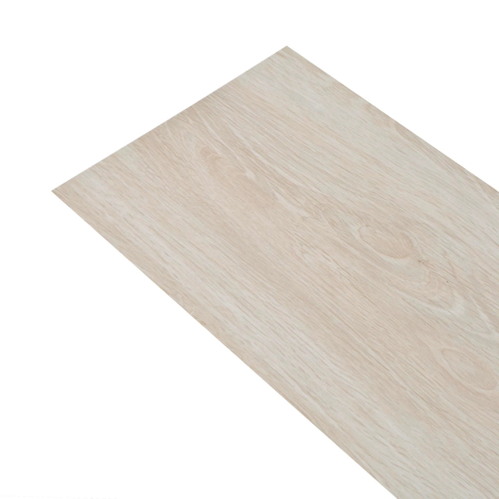 Tavole per Pavimenti 36 pcs Bianco Rovere Classico 5,02 m² PVC 42046256
