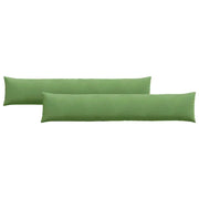 Cuscini da Divano 2 pz | Cuscini per sedie Verde chiaro 200 x 40 cm