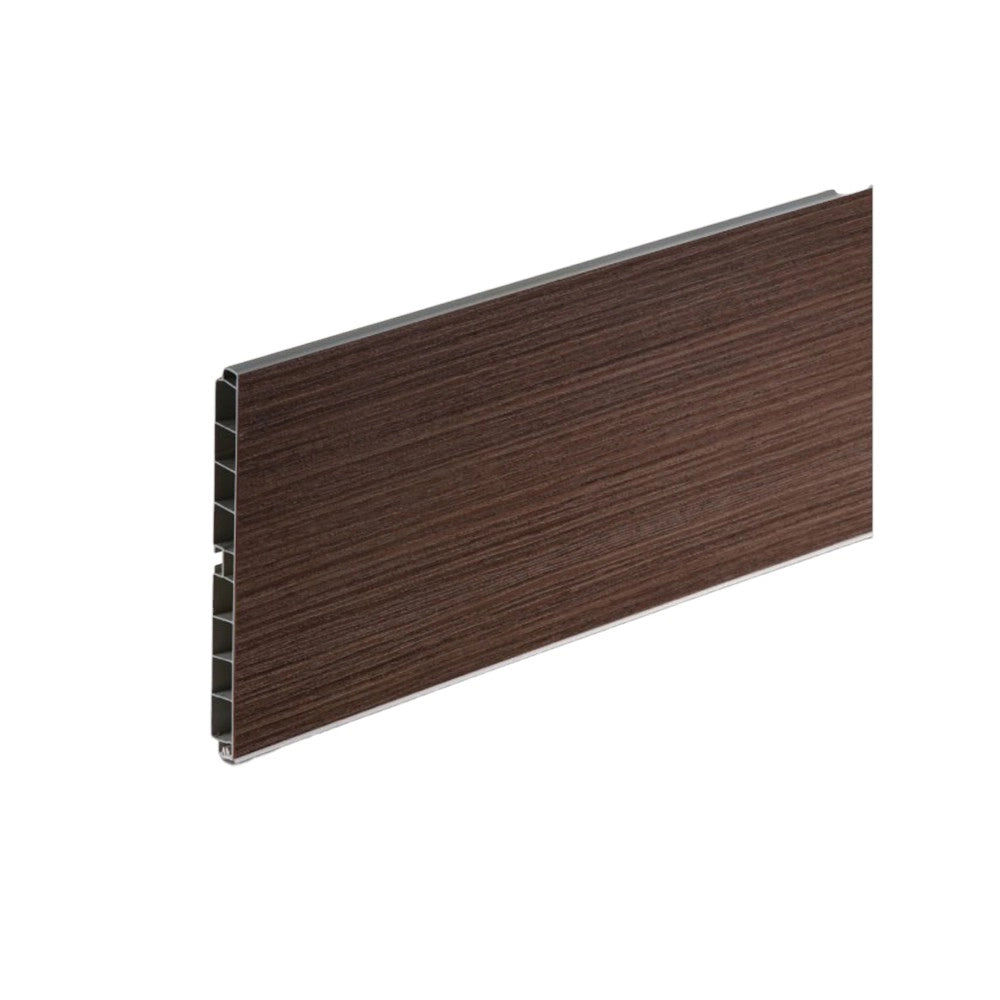 Zoccolo Per Cucina H12 Cm Lunghezza 2 Metri Noce Scuro