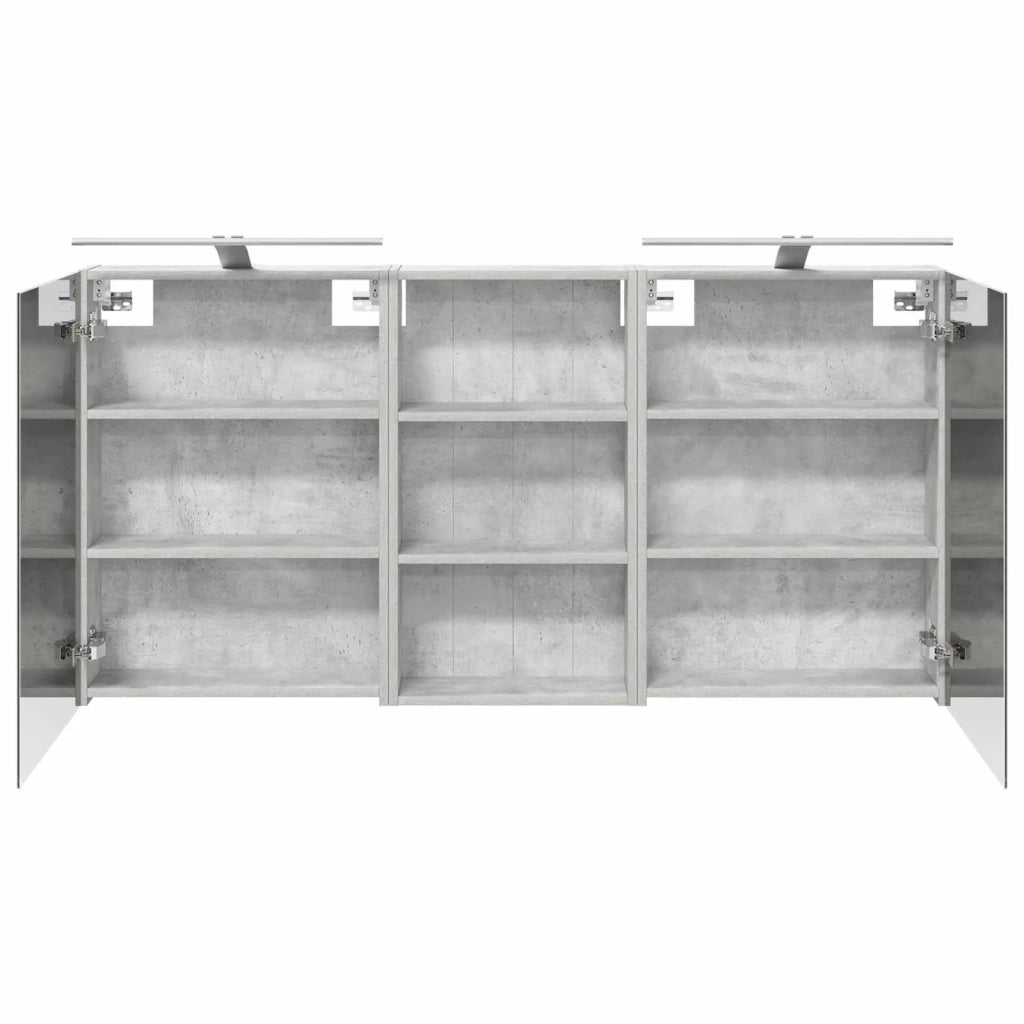 Set di Armadi da Bagno con lo scaffale 3 pcs 140 x 14,5 x 70 cm 3403787
