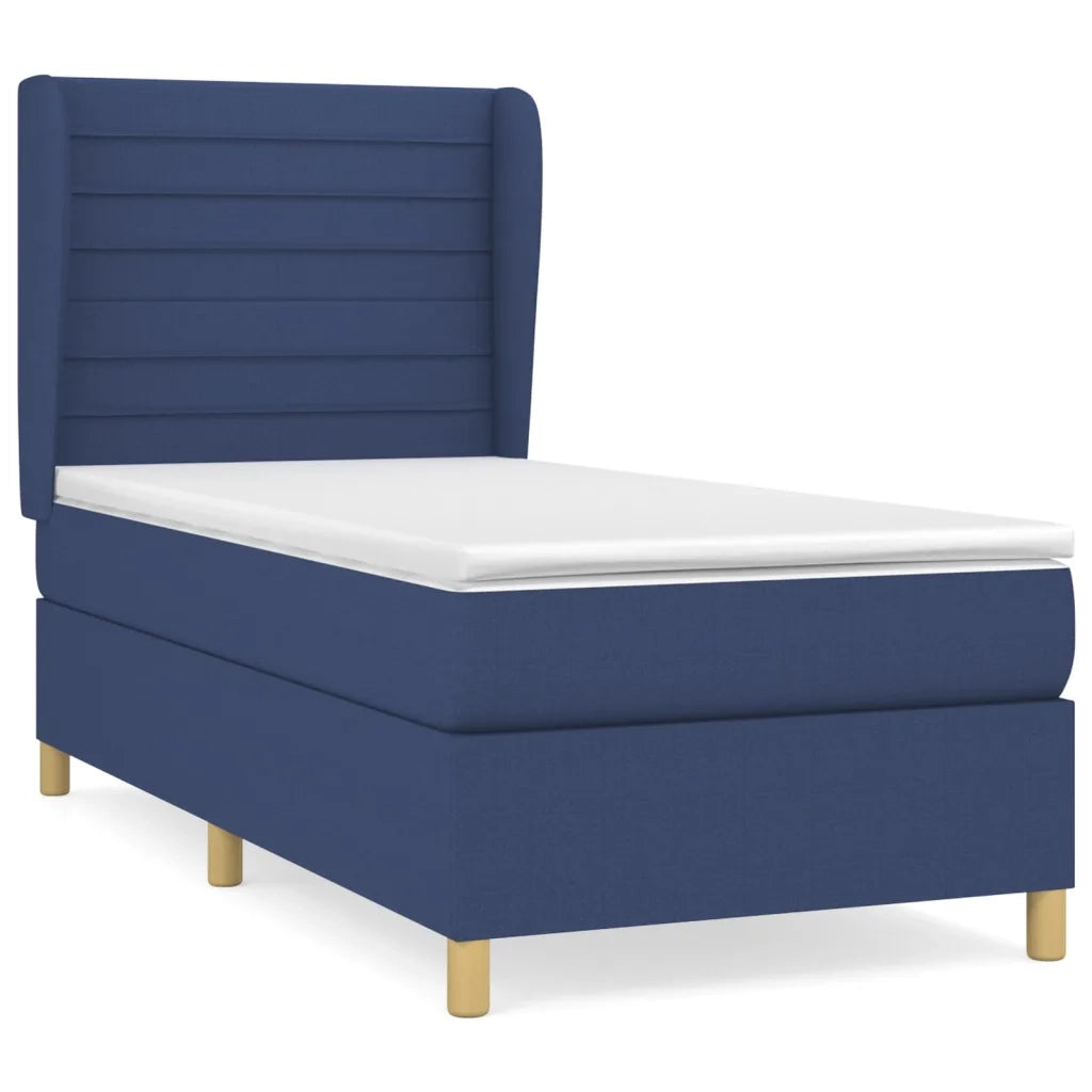 Giroletto a Molle con Materasso Blu 80x200 cm inTessuto 3128563