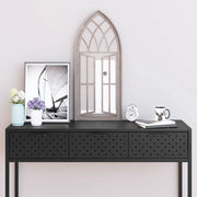Specchio Sabbia-Specchio Decorativo 70x30 cm in Ferro per Uso Interno