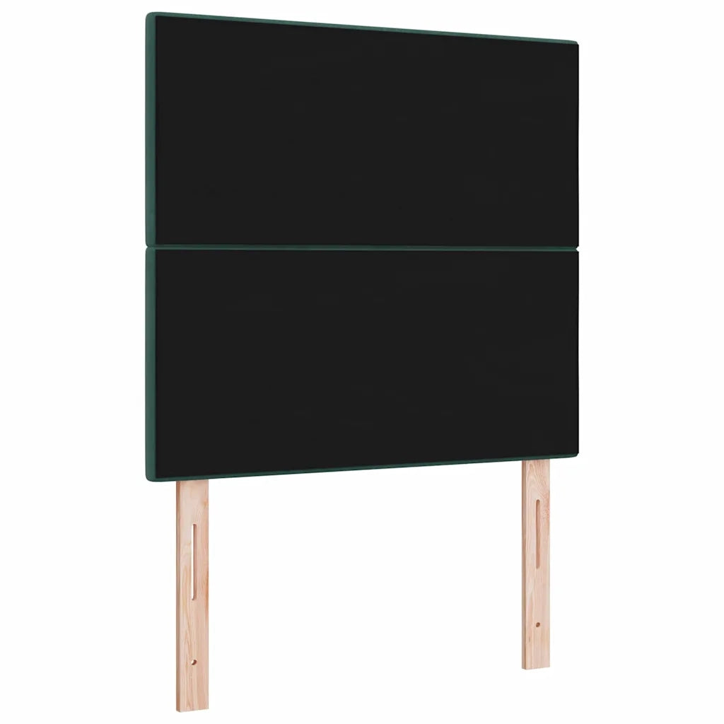Testiera | Testata Verde Scuro 80 cm Velluto