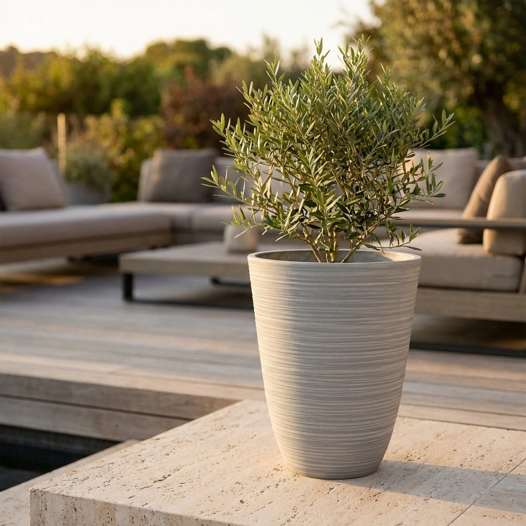 Vaso medio in Fibra sintetica cm 29x29x36 - CLEM