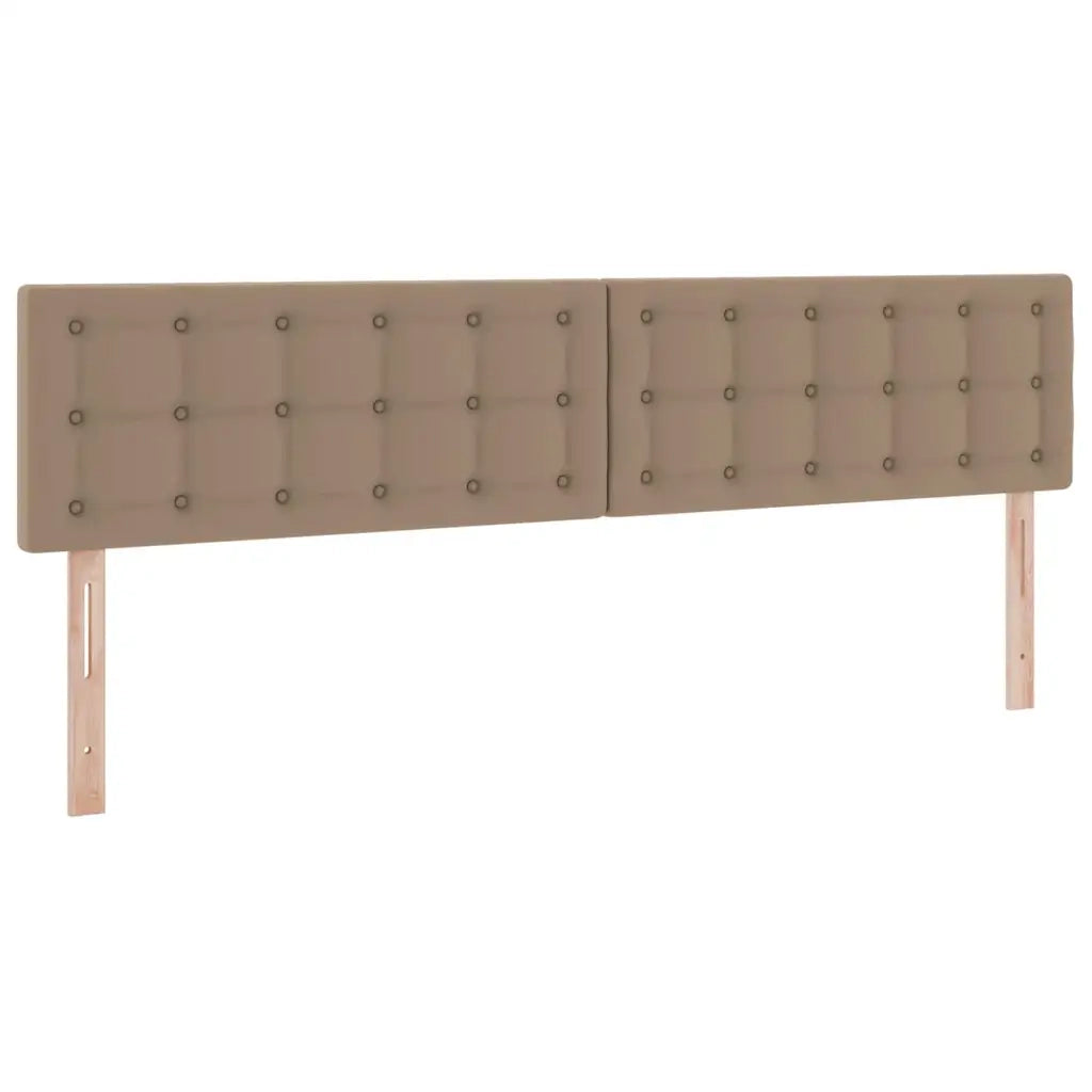 Letto con contenitore e materasso Cappuccino 200 x 200 cm 3370412