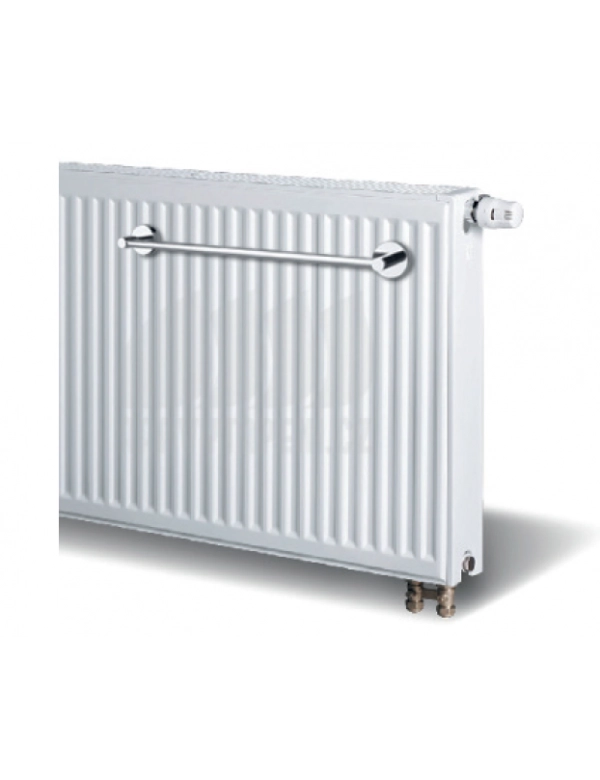 Porta asciugamani magnetico RAWELL per radiatore 26x5,4x6,3 cm in cromo