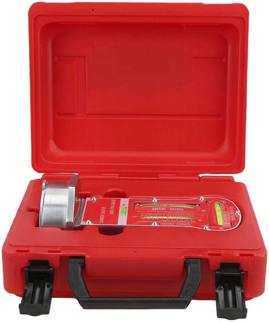Misuratore di Caster Magnetico - Utensile per Auto e Camion - Misuratore di Caster - Metallico - per Auto e Camion - Misuratore di Caster per Ruote
