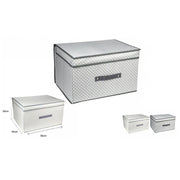 Trade Shop - Scatola Box Salvaspazio Portatutto Contenitore Armadi Organizer 50x40x30cm 53028 -