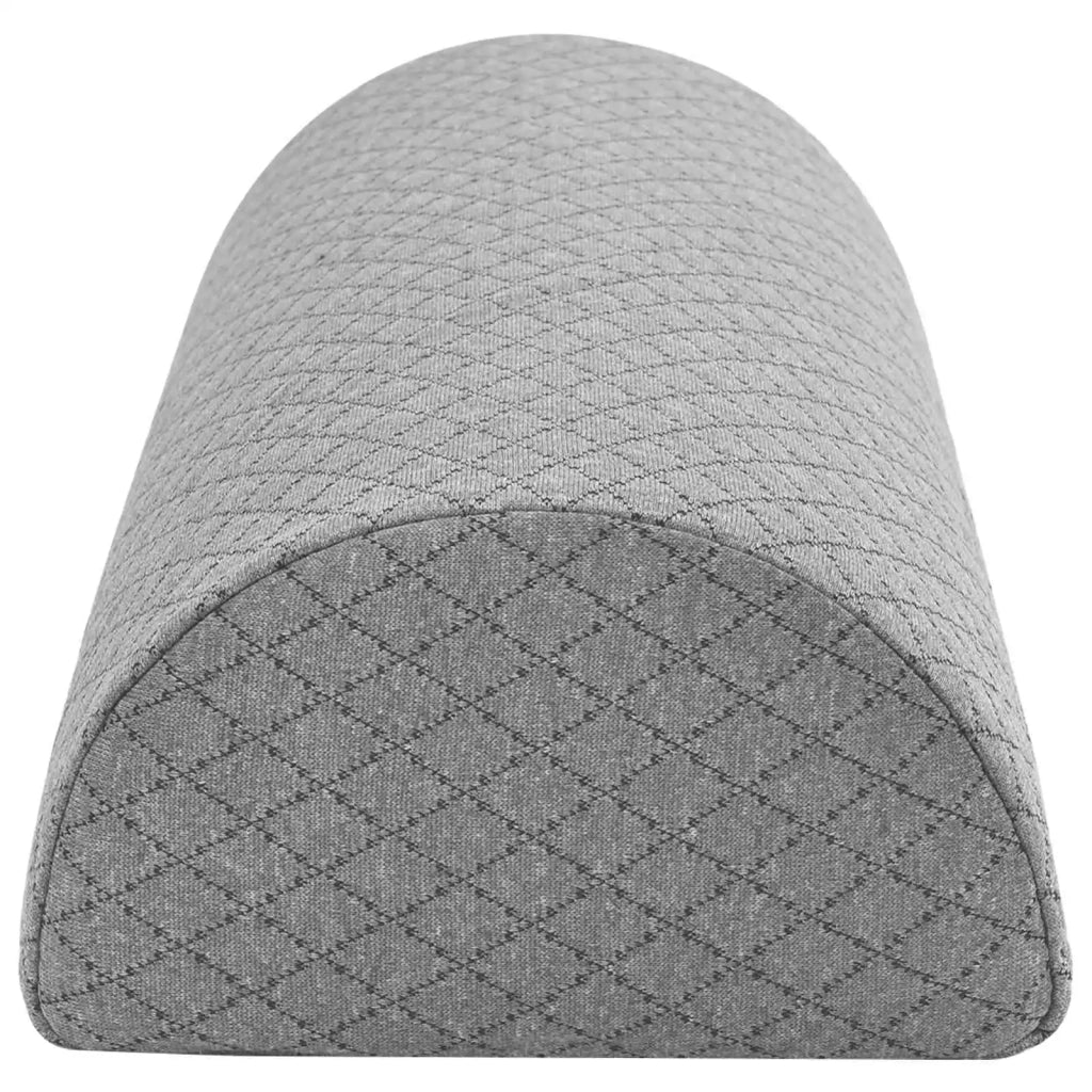 Cuscino per Gambe Grigio 52 x 20 x 11 cm Schiuma Memory 42020197