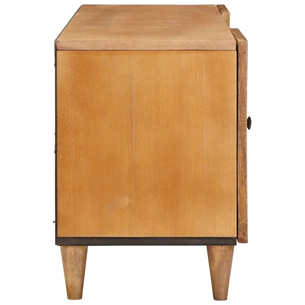 Mobile TV con lo scaffale Marrone chiaro 105 x 33 x 46 cm