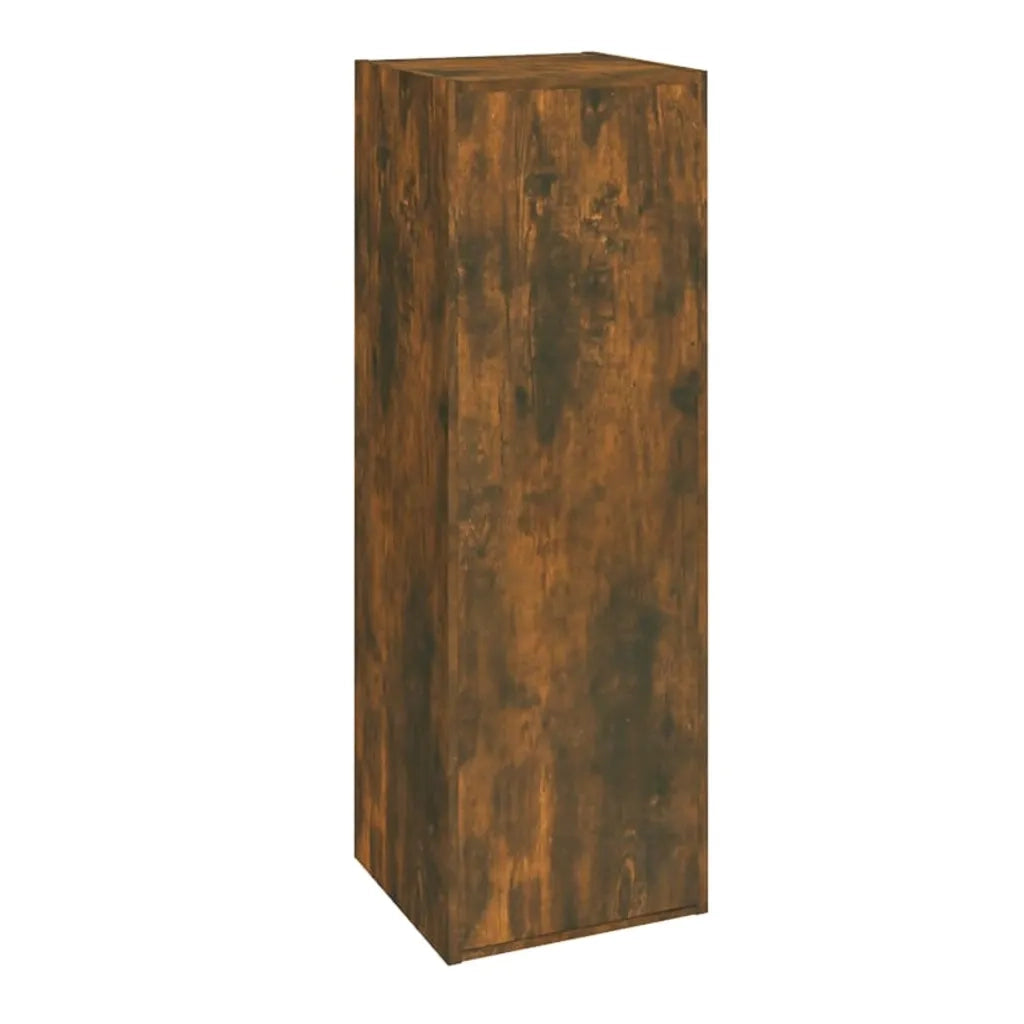 Set di Mobili Porta TV 6 pz-Credenza per TV Rovere Fumo in Legno Multistrato 330743