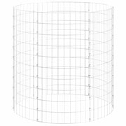 Compostiera da Giardino ?100x100 cm in Acciaio Zincato CFW6973814