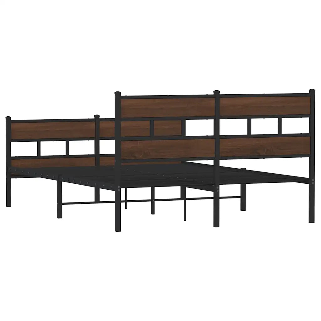 Giroletto senza Materasso con Testiera e Pediera-Struttura Letto 140x190 cm