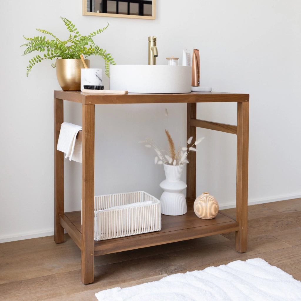 Mobiletto in teak 80cm DEWI