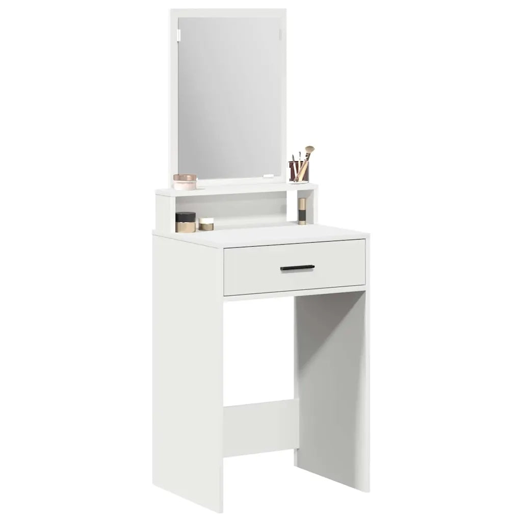 Toeletta | Tavolo da Trucco Bianco 50 x 41 x 140 cm Legno multistrato