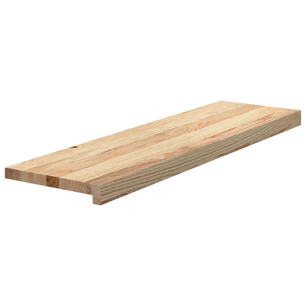 Gradini 4 pz 90x30x2 cm in Rovere Massello Non Trattato 3282901