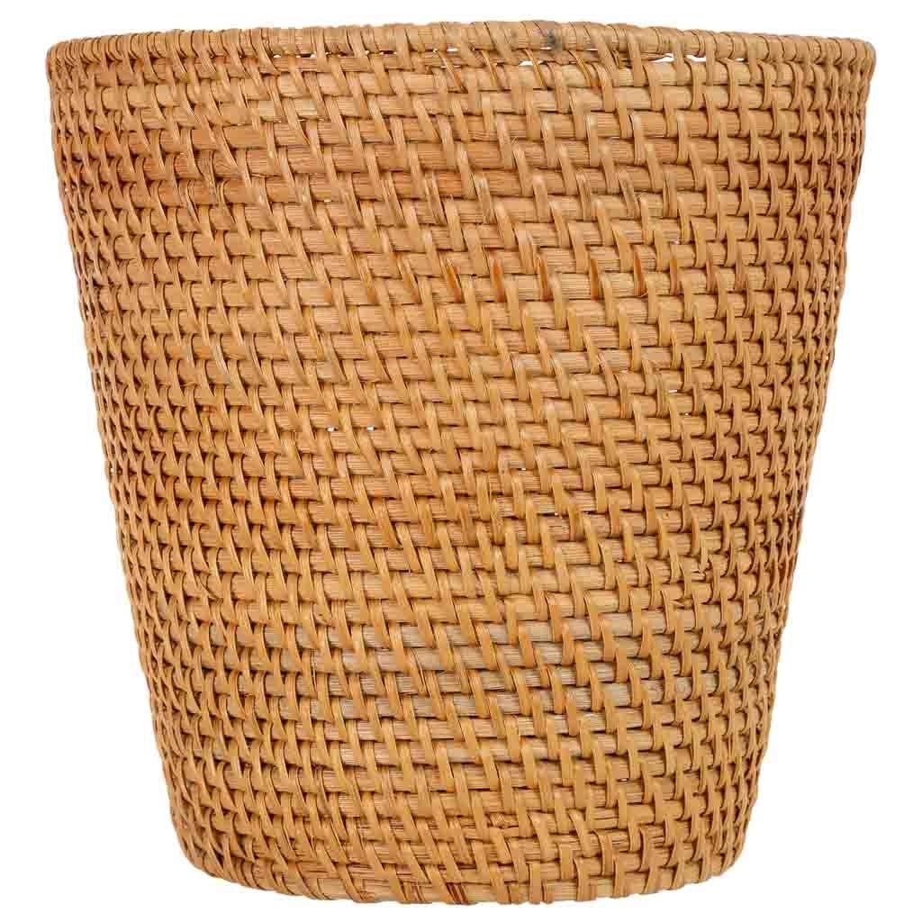 Cestino in rattan marrone D26xh26