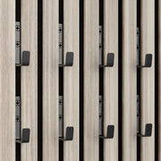 Haio per pannelli acustici - 8 pezzi - 13 mm di larghezza