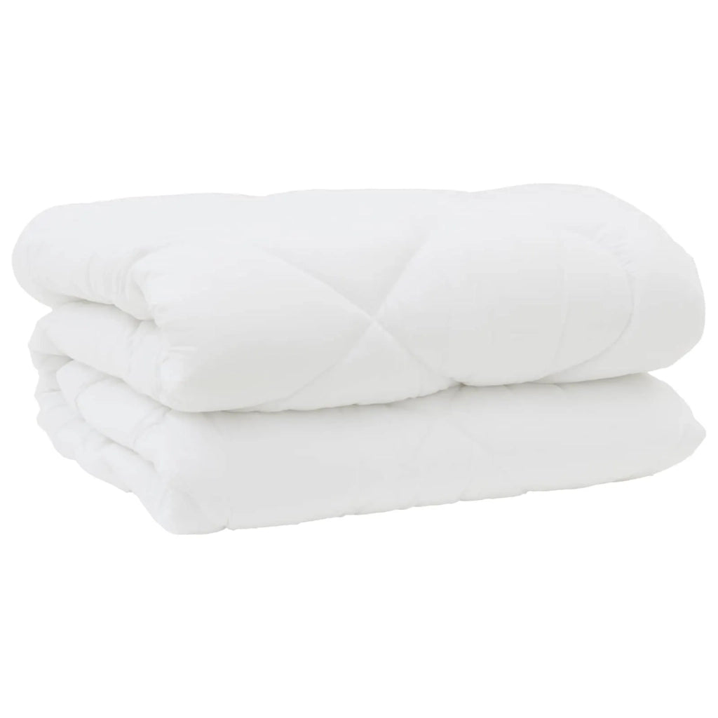 Piumone con Cuscini 3 pcs Bianco Microfibra e Piuma d'Oca 3377926
