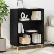 Credenza Rovere Nero 69,5 x 32,5 x 90 cm Legno multistrato 880703