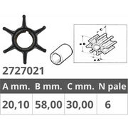 GIRANTE YAMAHA 2T 75-85-90 HP YAMAHA IMPELLER 688-44352-03