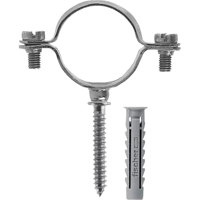 FISCHER 5 COLLARI MM.50 CZV C/VITE + TASSELLO- 1,0 confezione