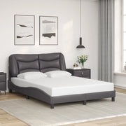 Giroletto senza Materasso Hvar Grigio 140x200 cm in Similpelle 3208005