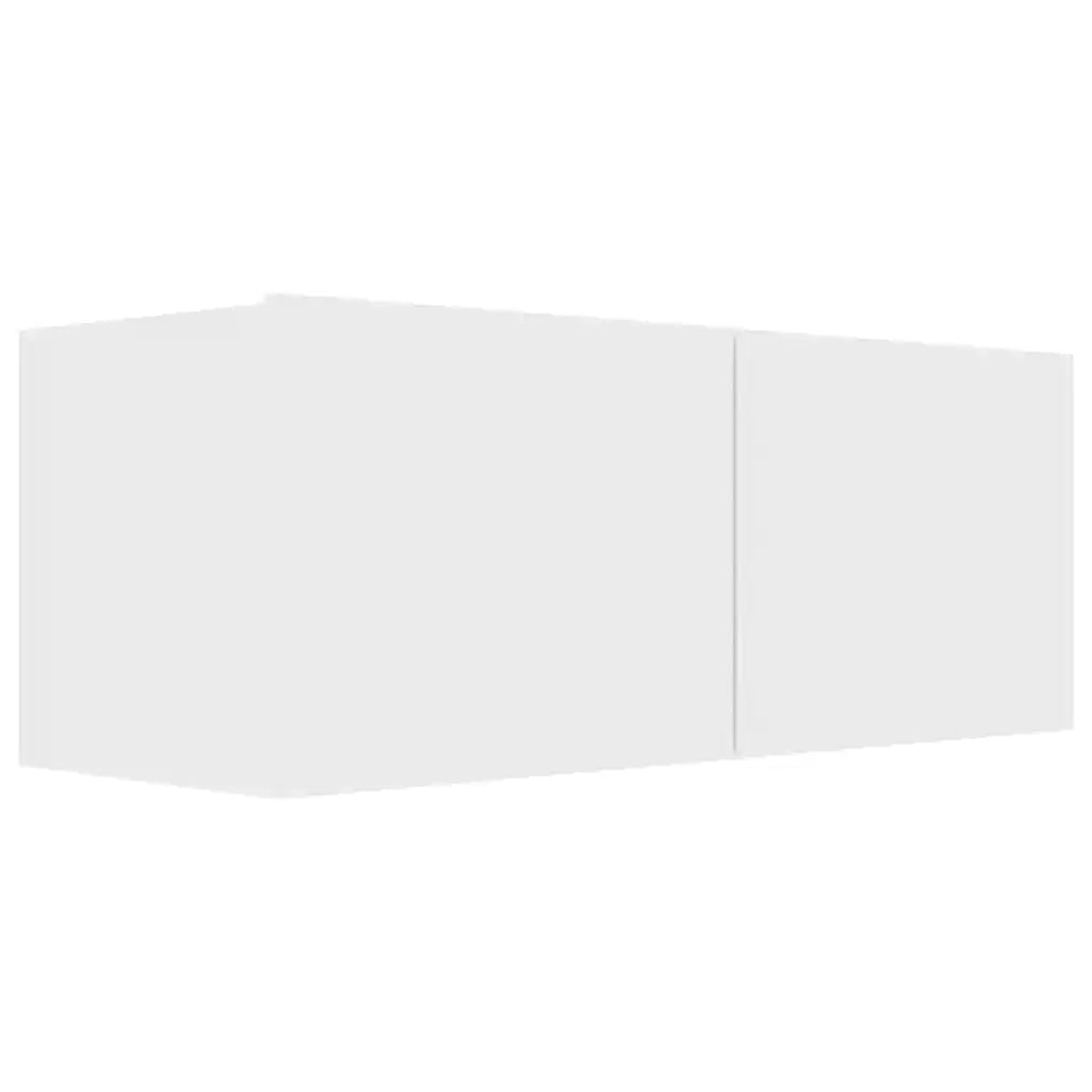 Set Mobili Porta TV 7 pz | Armadietto TV | Mobile Porta TV Bianco in Legno Multistrato