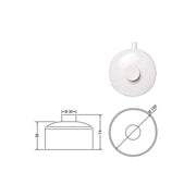 Kit pulsante esterno pneumatico its todini 14.91PE