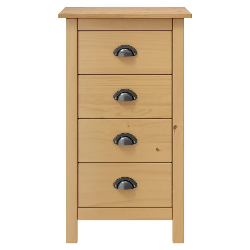 Credenza Hill 46x35x80 cm Legno Massello di Pino 288911