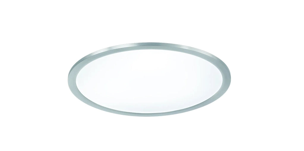 Plafoniera rotonda LED Ivissa nichel
