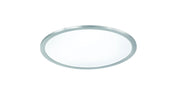 Plafoniera rotonda LED Ivissa nichel
