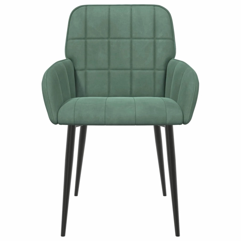 Sedie da pranzo 6 pcs Velluto (V) Verde Mare 56,5 x 50 x 86 cm 3428184