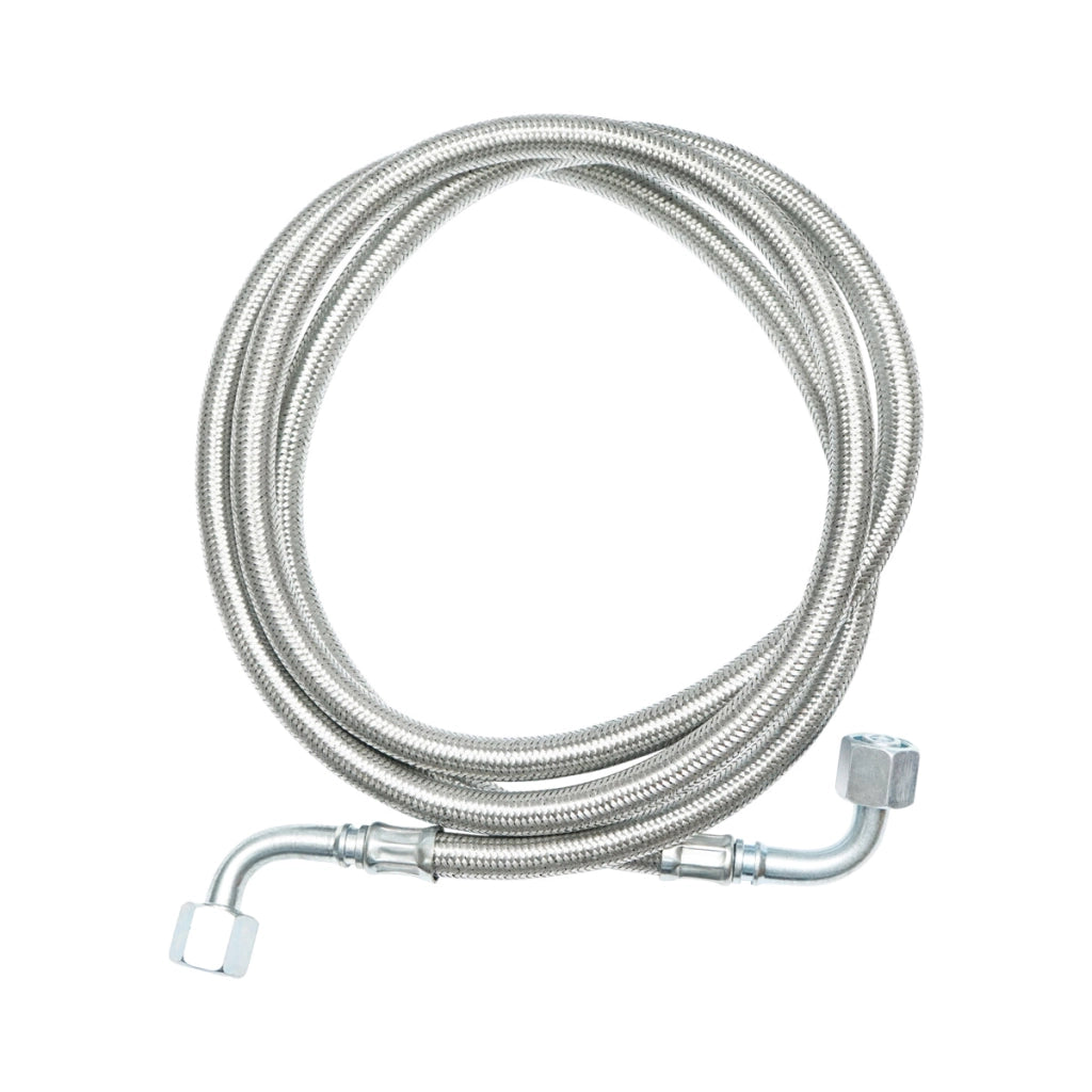 Tubo flessibile idraulico 1800 mm (1740 mm), spessore 11,50 mm per verricello trattore forestale