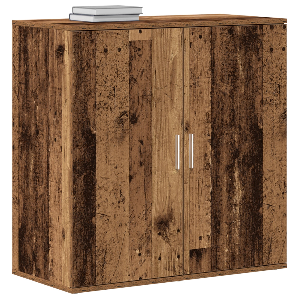 Credenza | Madia | Buffet da pranzo | Armadio da pranzo Legno vecchio 79 x 38 x 80 cm Legno multistrato