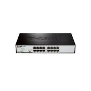 D-link dgs-1016d/e switch di rete non gestito nero, metallico - DGS 1016D