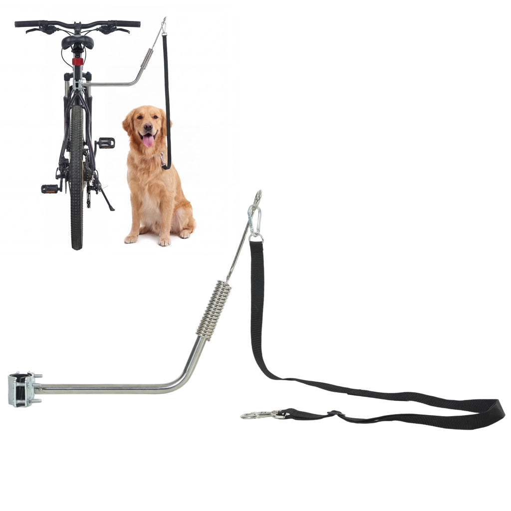 Lega per Bicicletta per Cani ¨C Minimal ¨C 180 cm Argento