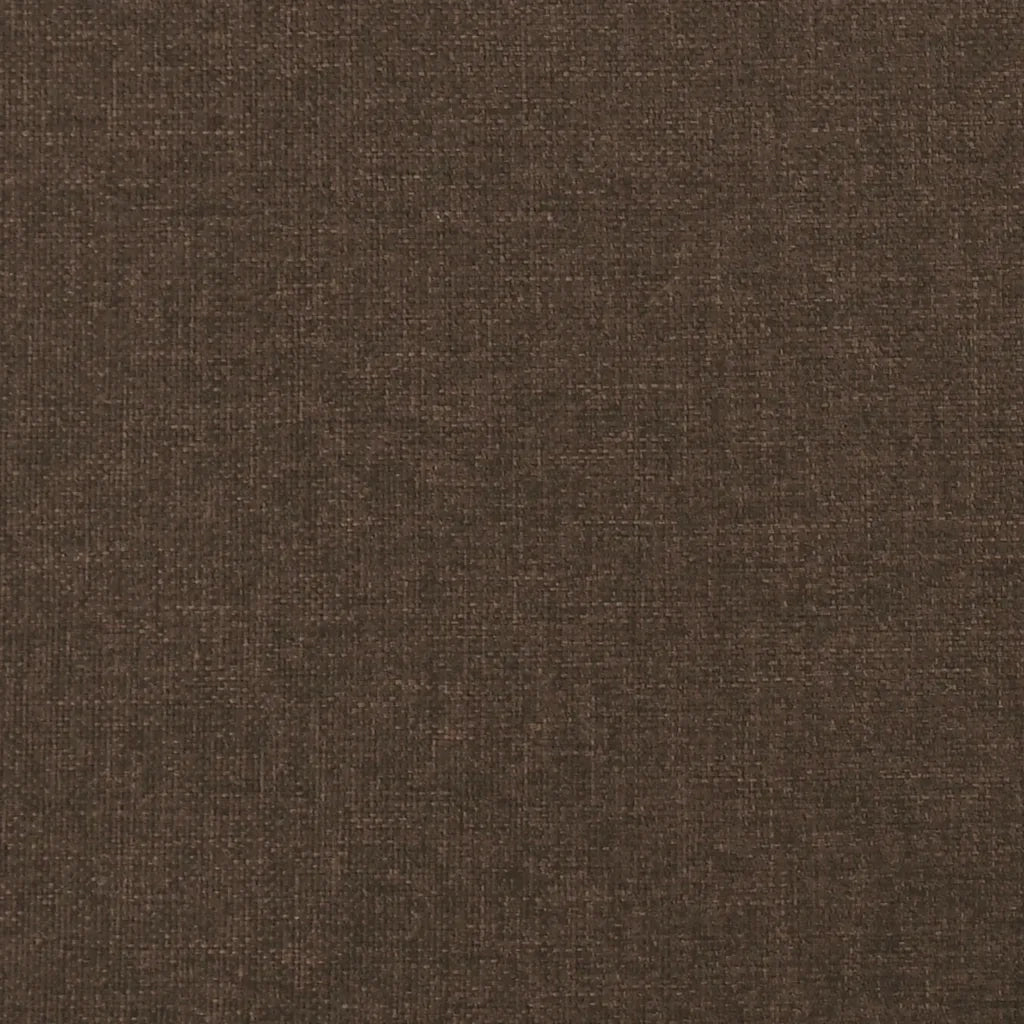 Giroletto senza Materasso-Struttura Letto Marrone Scuro 80x200 cm in Tessuto 624705