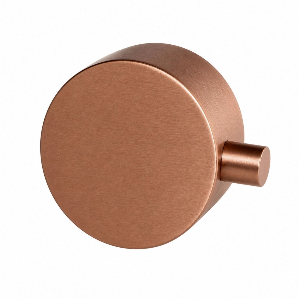 SINED Maniglia Miscelatore Doccia Luna in Acciaio Inox 316L Finitura Oro Rosa Resistente a Corrosione e Usura MANIGLIA-MISCELATORE-LUNA-INOX-ORO-ROSA