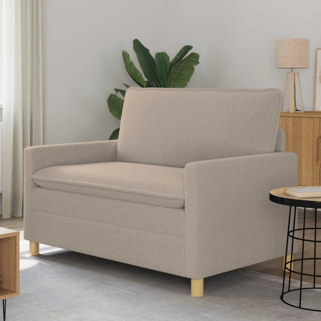 Divano Grigio Chiaro 126 x 81 x 87,5 cm Tessuto 42028807