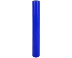 Siliconen Koelslang 500 mm - Diametro Interno 51 mm - Tessuto a Strati Multipli - Resistente al Calore fino a 300 °C - Universale - Blu - Slang di Silicona