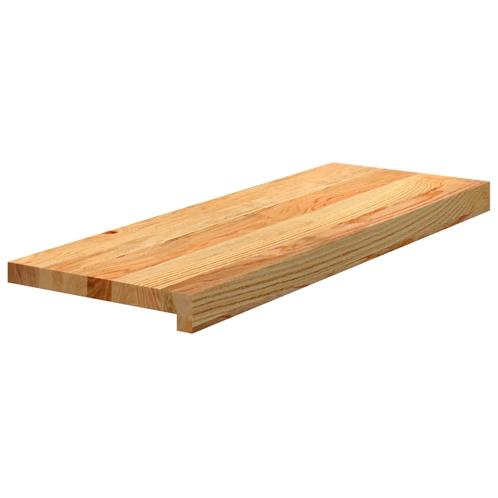 Gradini 4 pz Marrone Chiaro 70x30x2 cm Legno Massello Rovere