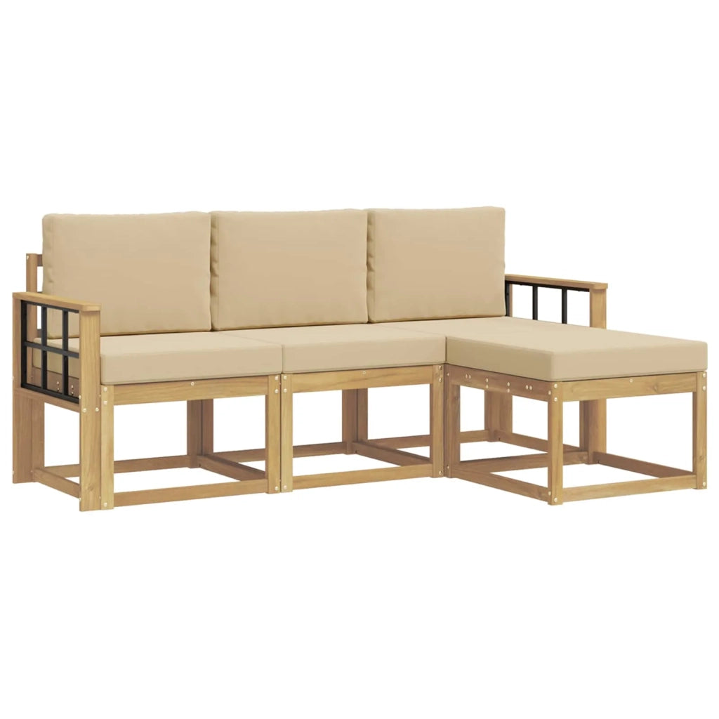 Set di divani da esterno 4 pcs 3387467