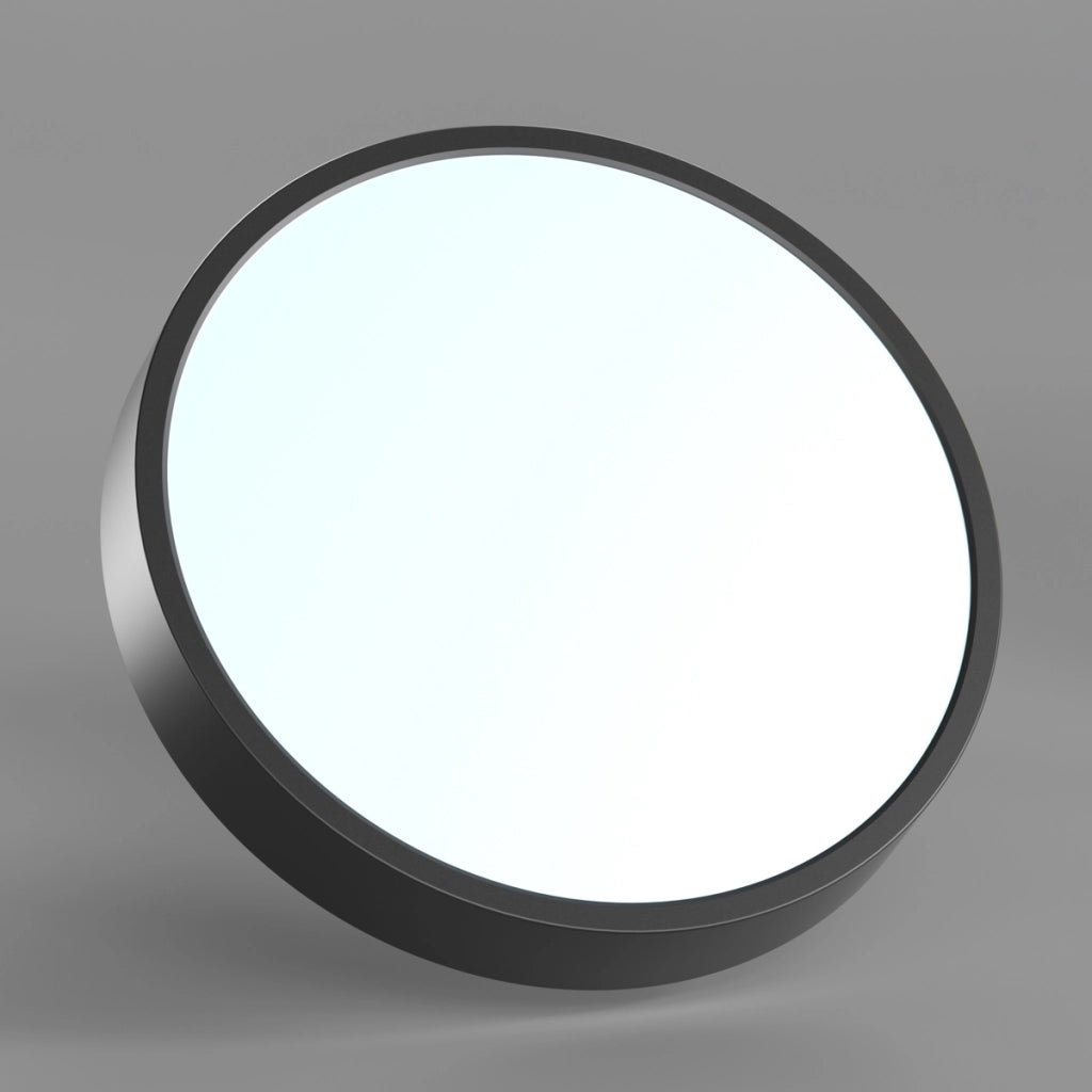 Plafoniera LED rotonda Botta Italux nera 40cm 32W IP44