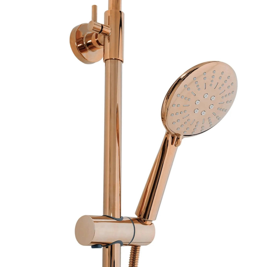 Set Doccia Con Termostato Rea Lungo Copper