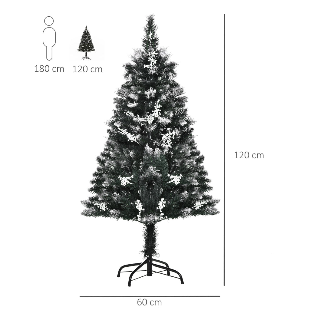 Albero di Natale Artificiale 120 cm ¨C Xylo ¨C 222 Rami, 28 Decorazioni, Verde