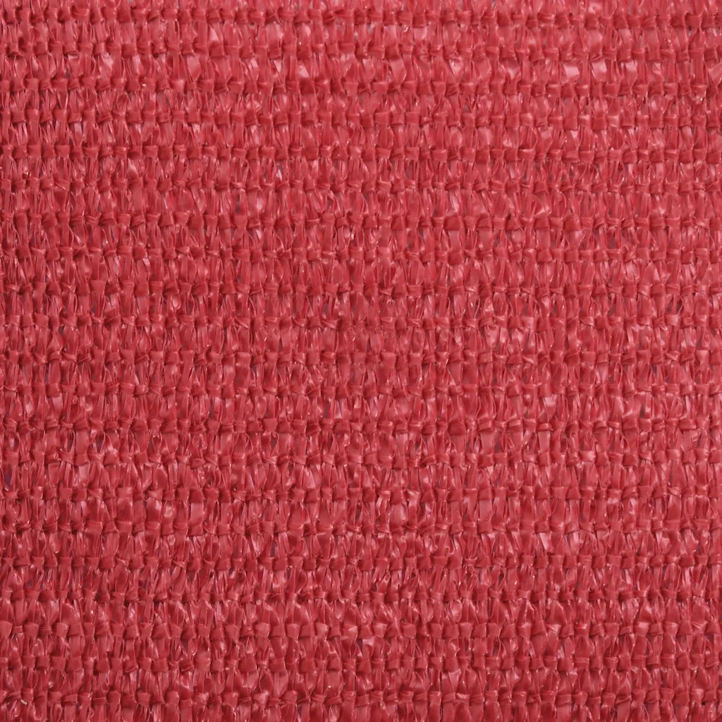 Vela Parasole 160 g/m² Rossa 2,5x5 m in HDPE 311621
